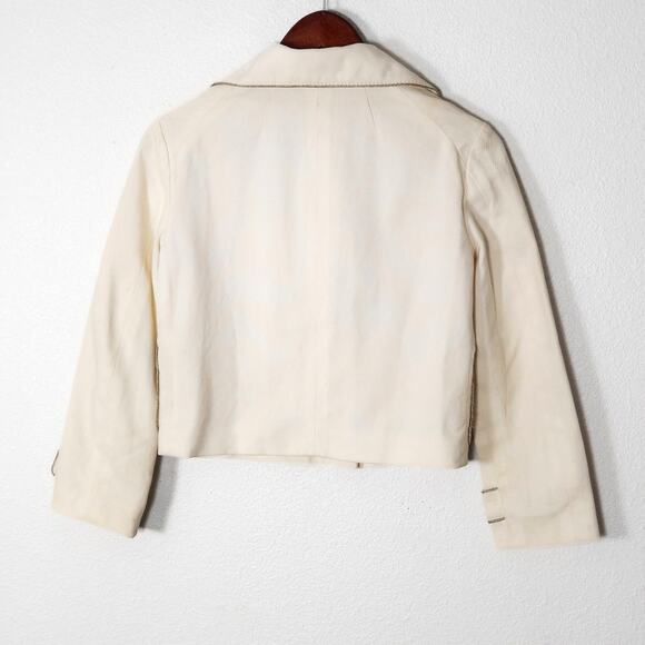 Louis Vuitton Women’s Designer Jacket Vintage Luxury Old Money Neutral US Size 2 - Picture 2 of 14